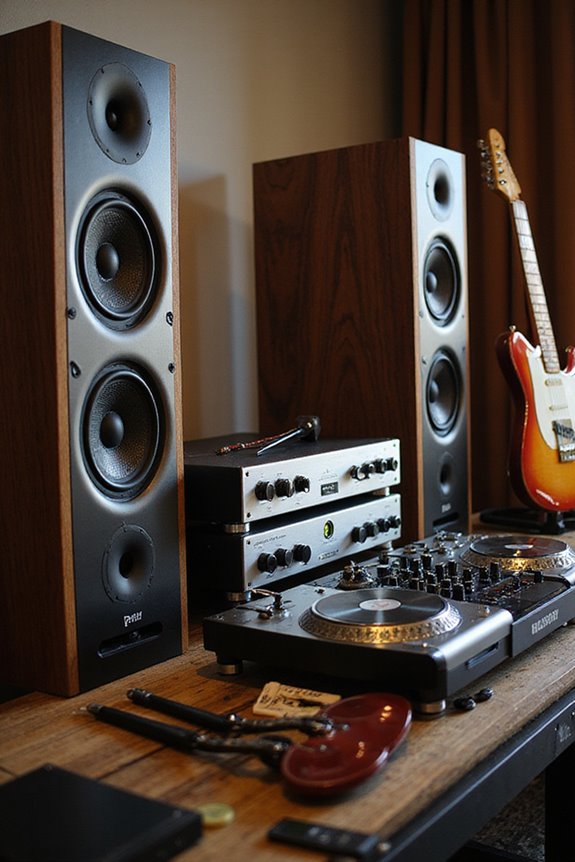 amplifier selection for drums