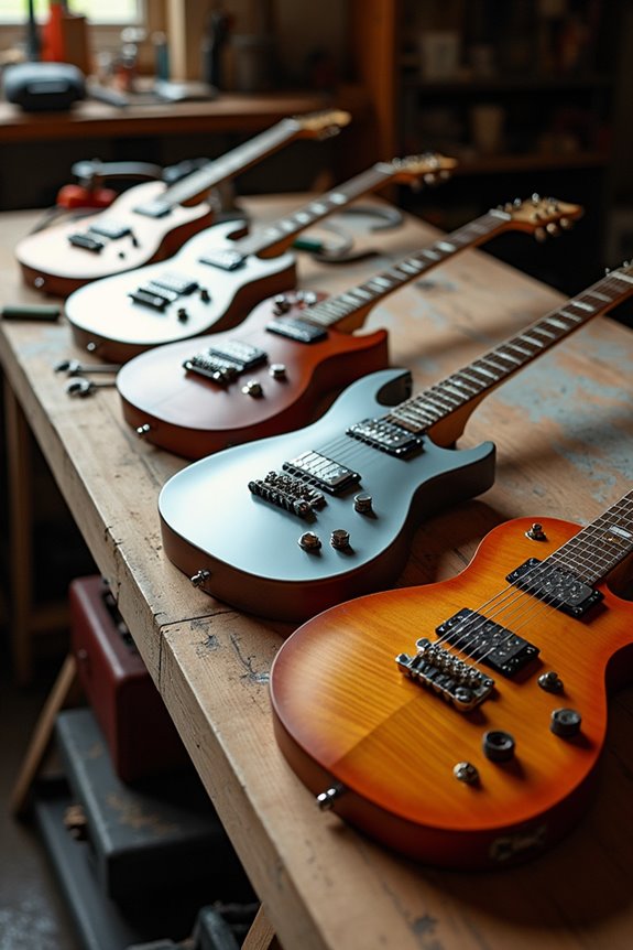 affordable metal electric guitars