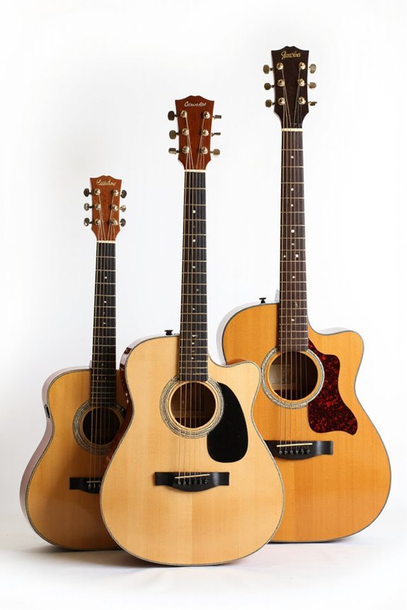 guitar selection by hand size