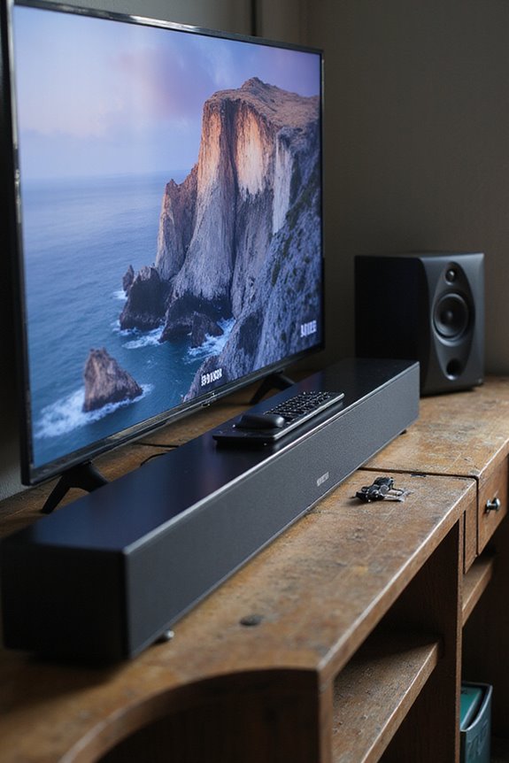 immersive audio with soundbars
