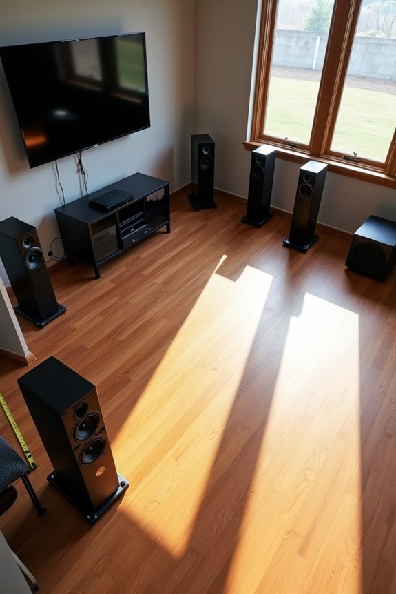 immersive surround sound setup