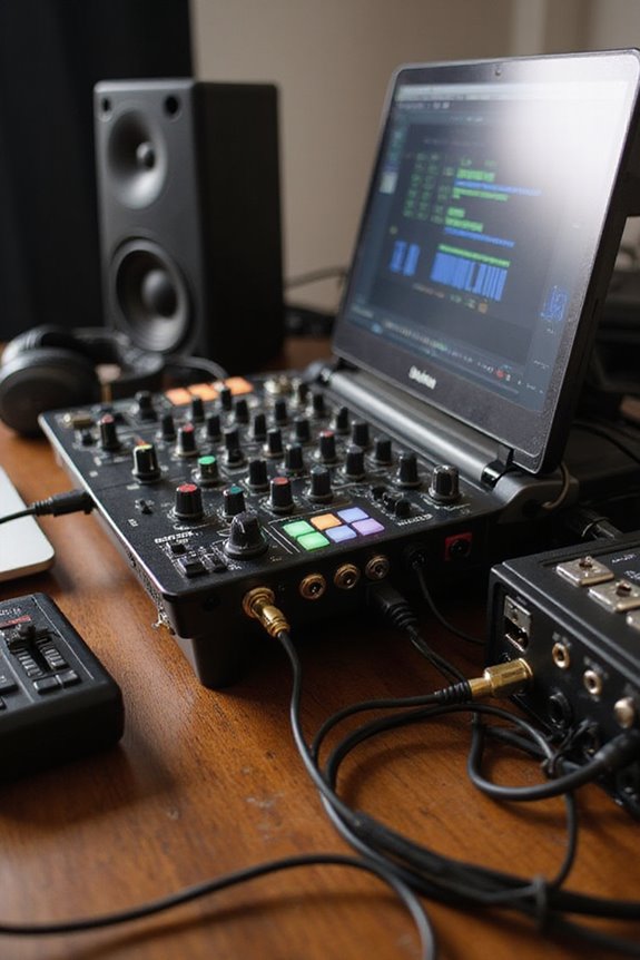 properly connect dj equipment