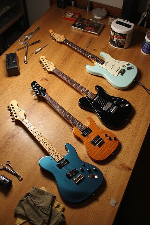 quality electric guitars under 500