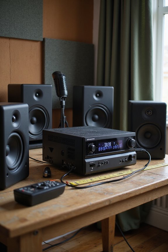 receiver setup and calibration