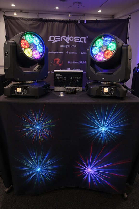 versatile lighting for venues